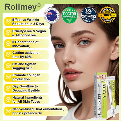 👨‍⚕️Made and shipped from Australia💫 A Retinol Shot Wrinkle-Lift Tightening cream - Last Day Promotion 70% OFF