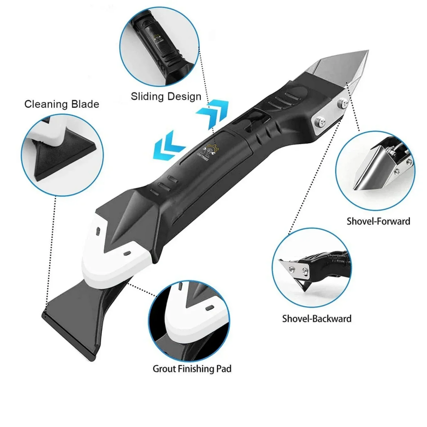 2026 Special Offer🔥Multi-functional Cement Scraper and Adhesive Removal Tool