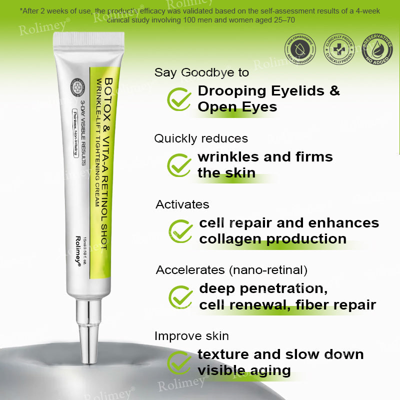 👨‍⚕️Made and shipped from Australia💫 A Retinol Shot Wrinkle-Lift Tightening cream - Last Day Promotion 70% OFF