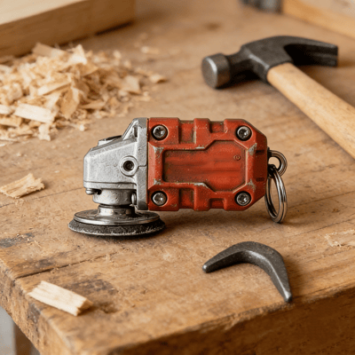🔥2026 Chinese New Year Special Offer🪚Mini Functional Power Tool Keychain Set