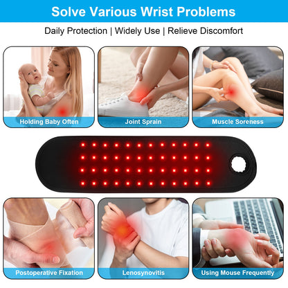 Limited-time promotion 🔥 Red light therapy waist belt for sprains, tenosynovitis, joint pain, and heated wristbands